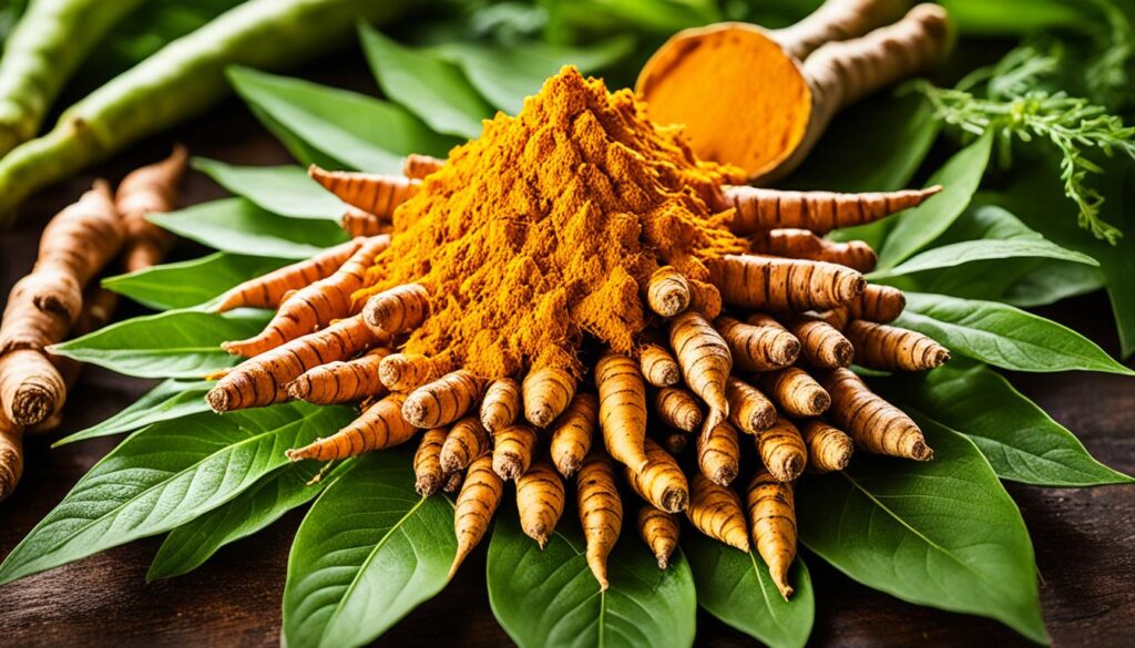 Turmeric Rhizome in natural remedies